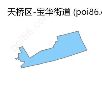 宝华街道边界地图