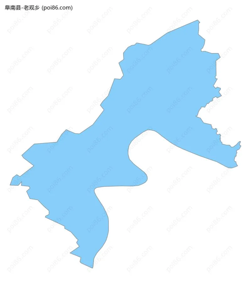 老观乡边界地图