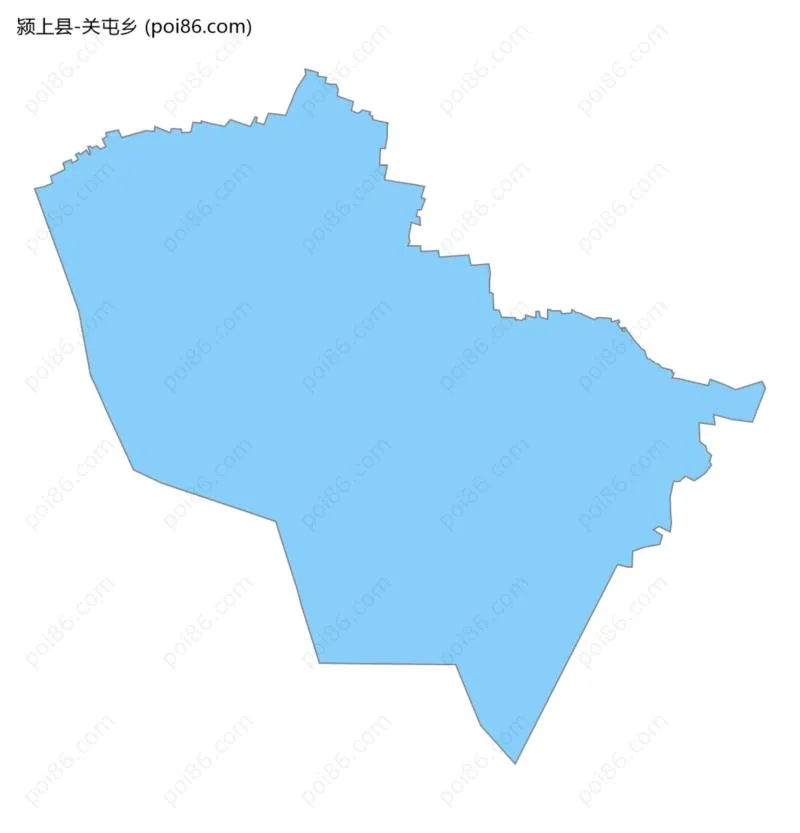 关屯乡边界地图