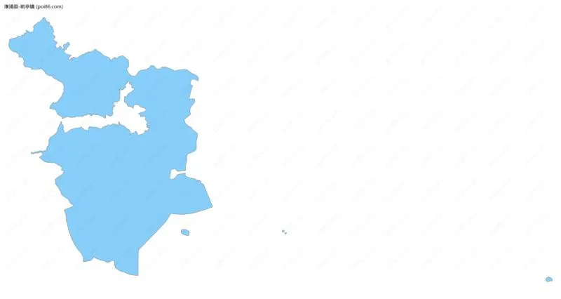 前亭镇边界地图