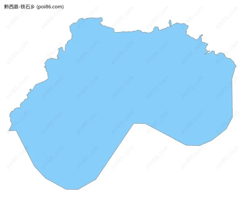 铁石乡边界地图