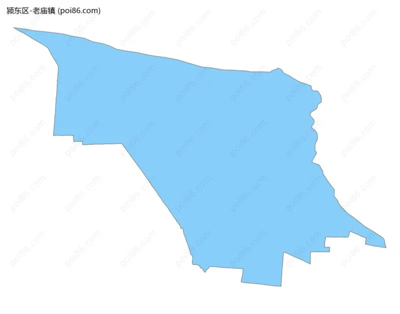 老庙镇边界地图