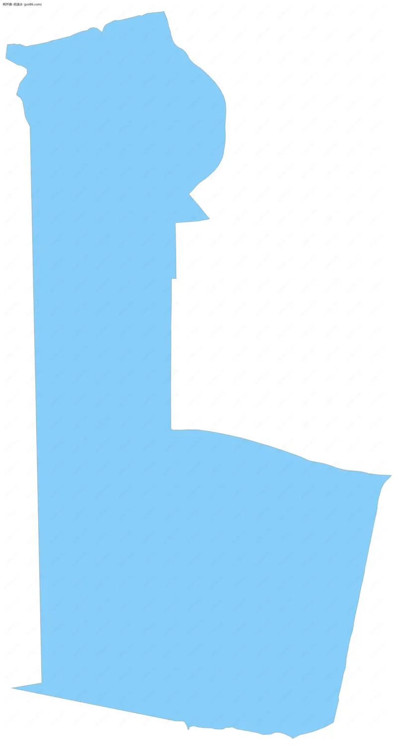 启浪乡边界地图