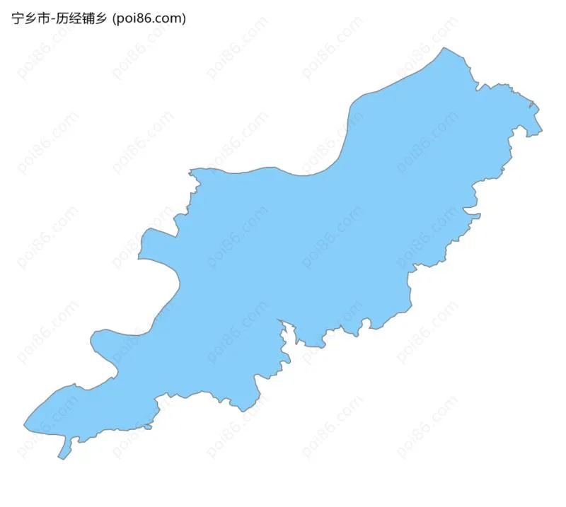 历经铺乡边界地图