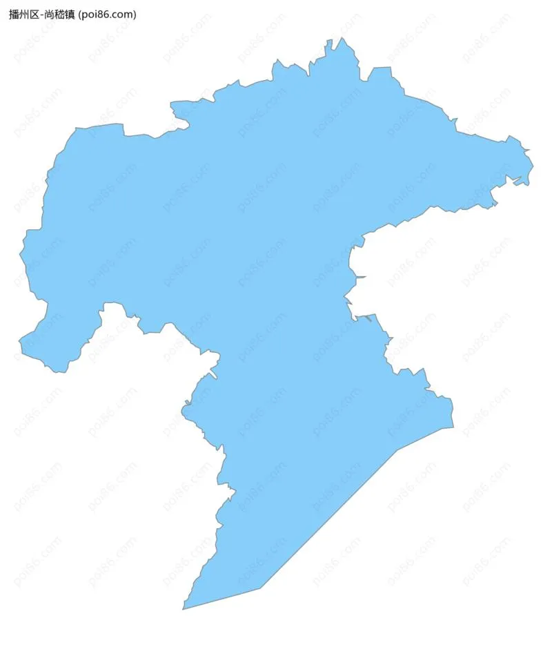 尚嵇镇边界地图