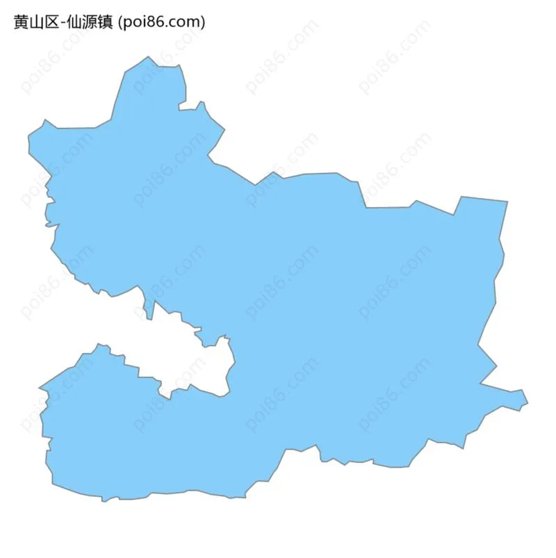 仙源镇边界地图