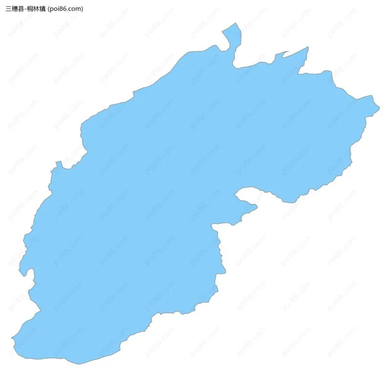 桐林镇边界地图