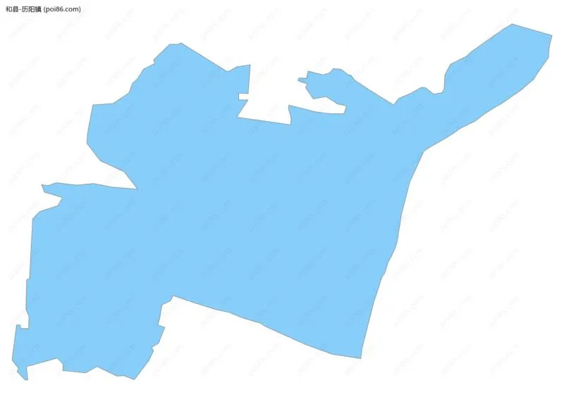 历阳镇边界地图