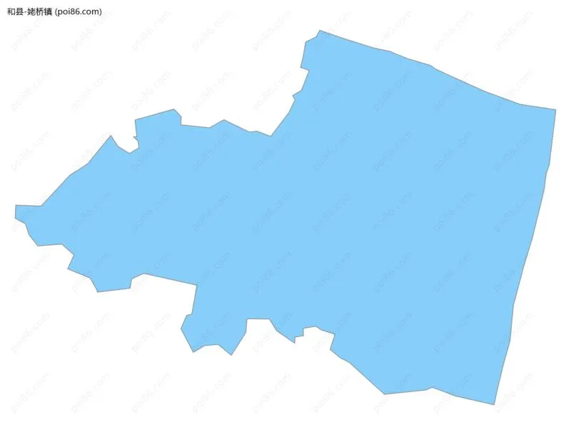 姥桥镇边界地图