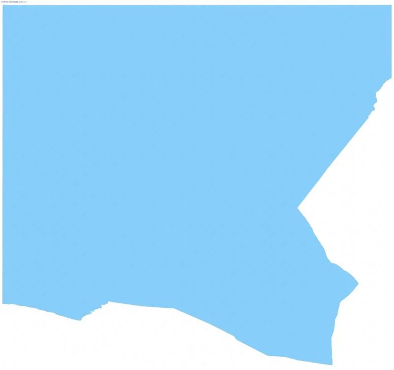 五彩湾工业园区边界地图