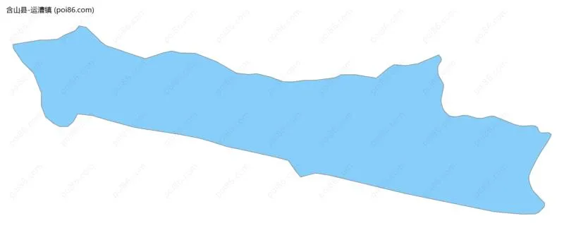 运漕镇边界地图