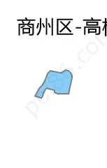 高校园区边界地图