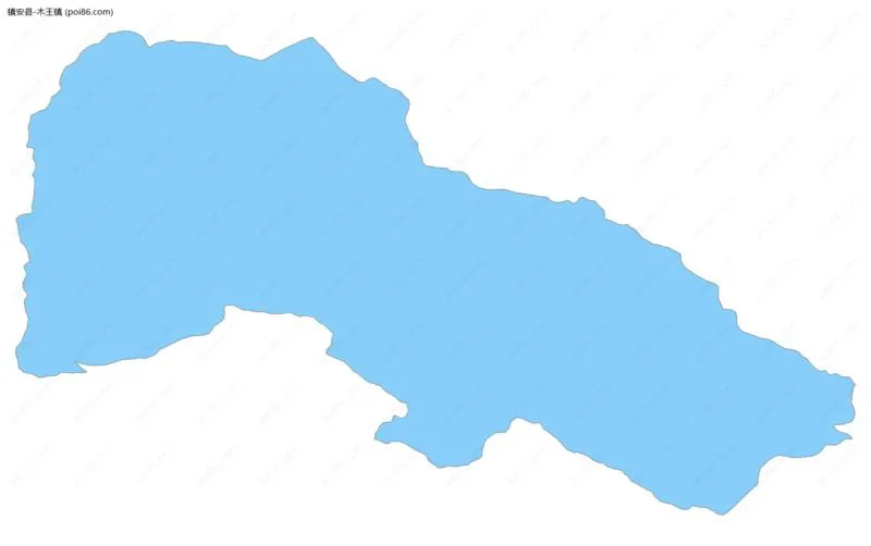 木王镇边界地图