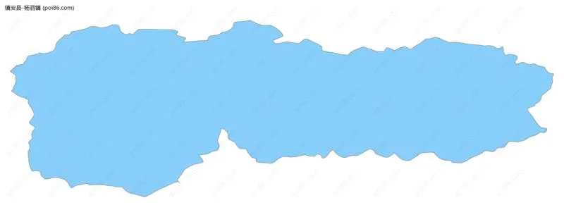 杨泗镇边界地图