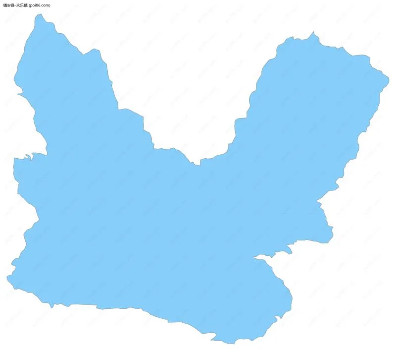 永乐镇边界地图