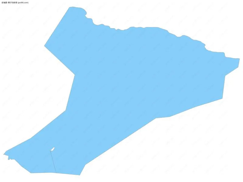 果子沟牧场边界地图