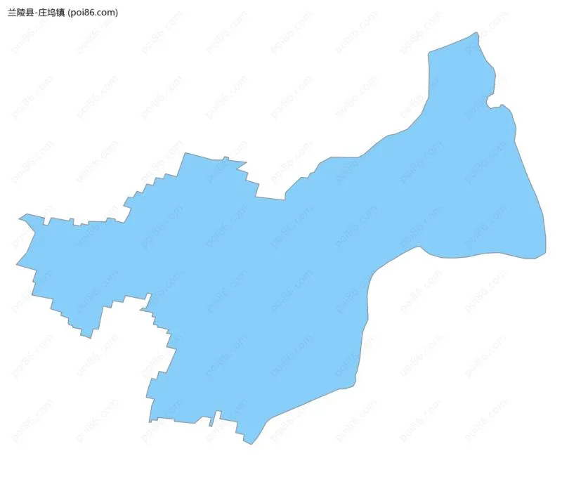 庄坞镇边界地图