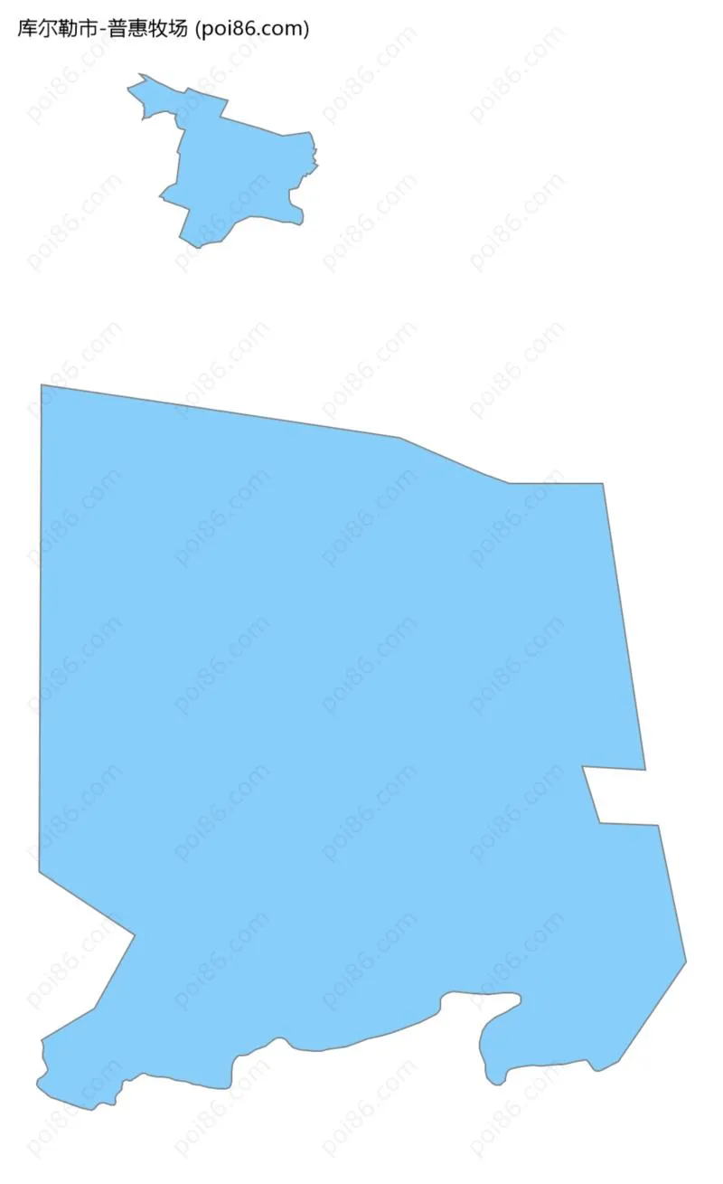 普惠牧场边界地图