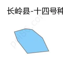十四号种畜场边界地图