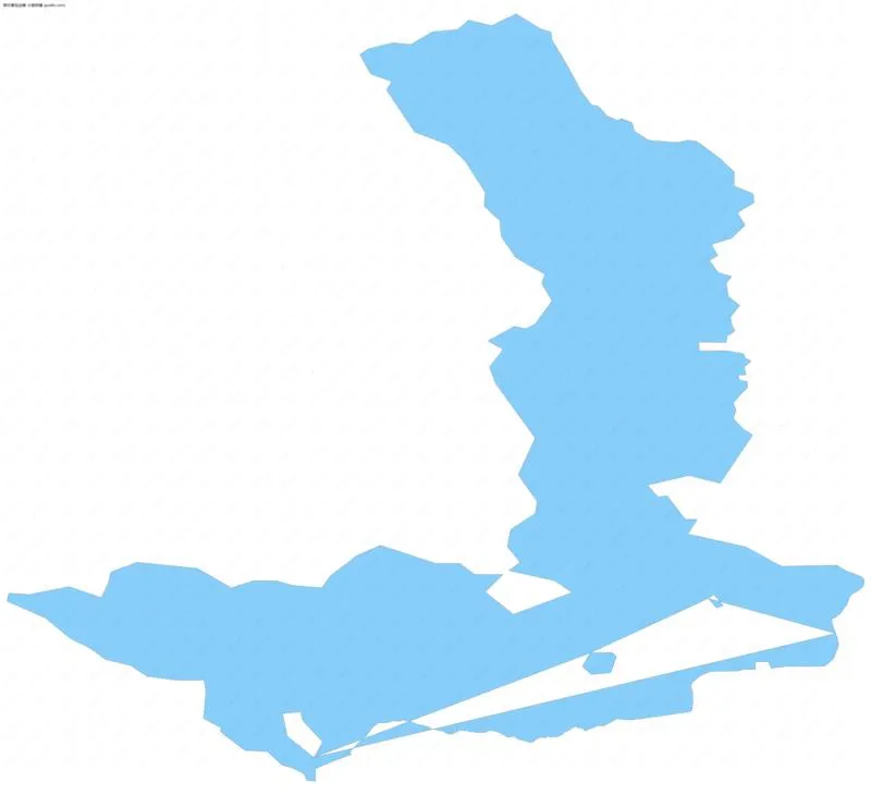 大杨树镇边界地图