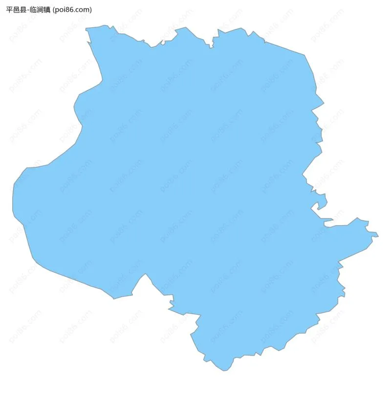 临涧镇边界地图