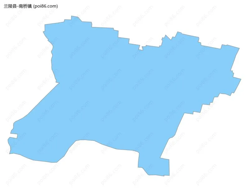 南桥镇边界地图