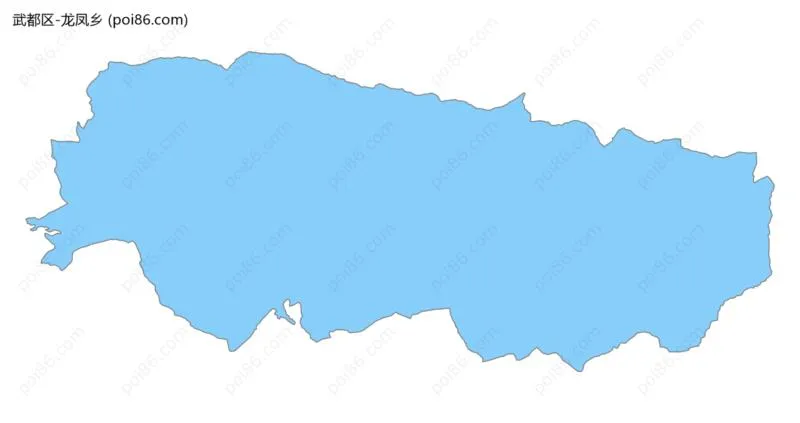 龙凤乡边界地图