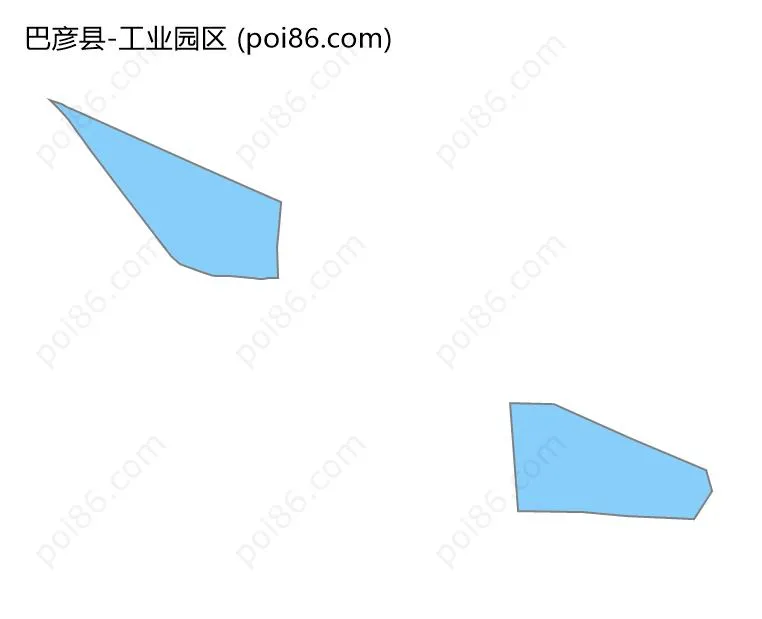 工业园区边界地图