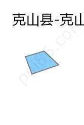 克山县种猪场边界地图