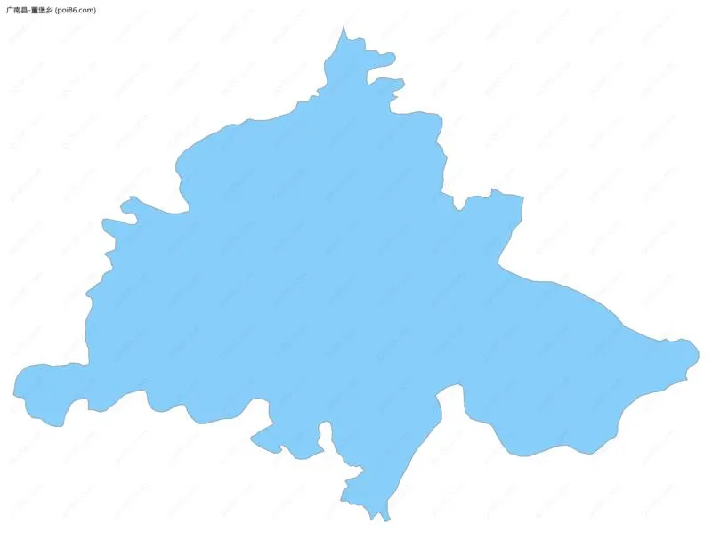 董堡乡边界地图