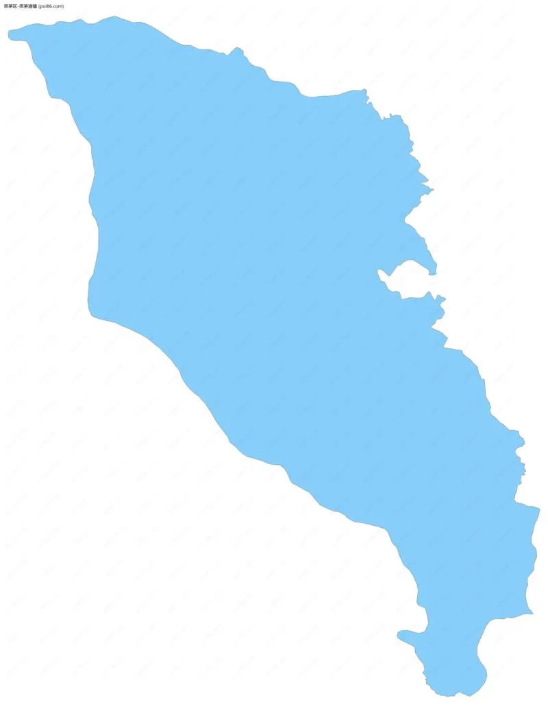 思茅港镇边界地图