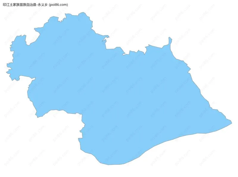 永义乡边界地图
