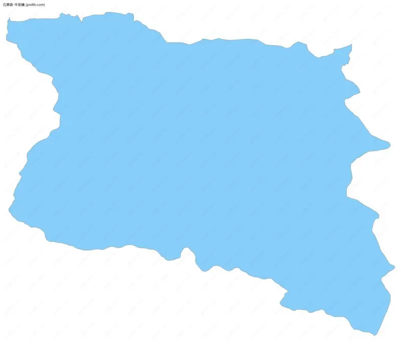 牛街镇边界地图