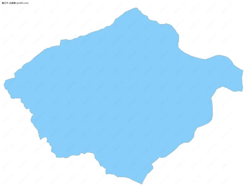 吉昌镇边界地图