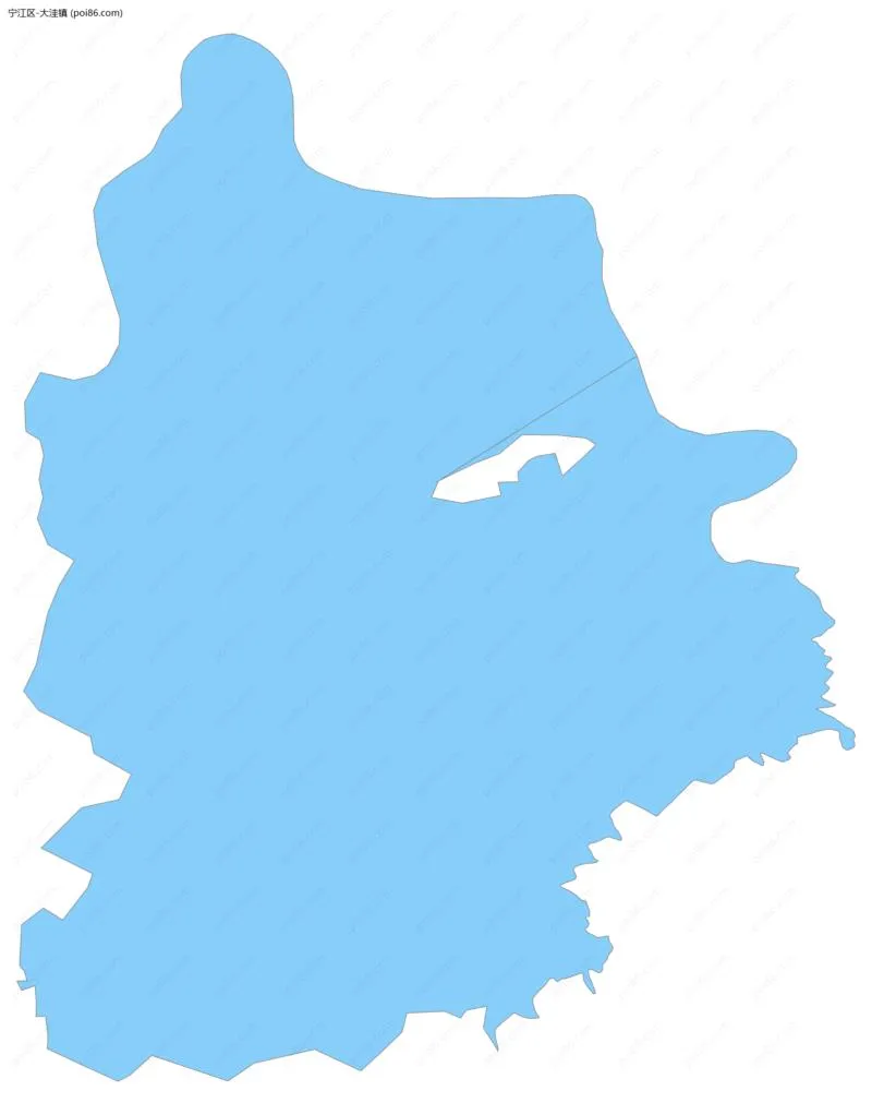 大洼镇边界地图