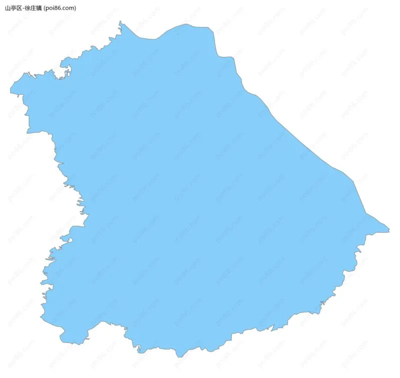 徐庄镇边界地图