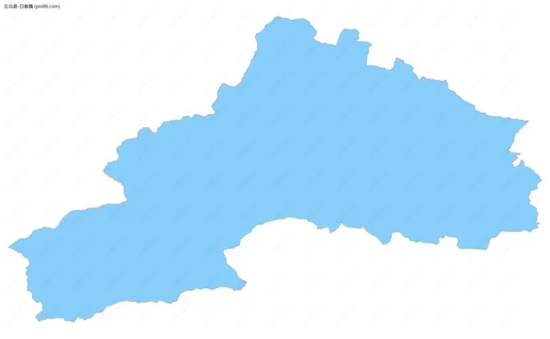 曰者镇边界地图