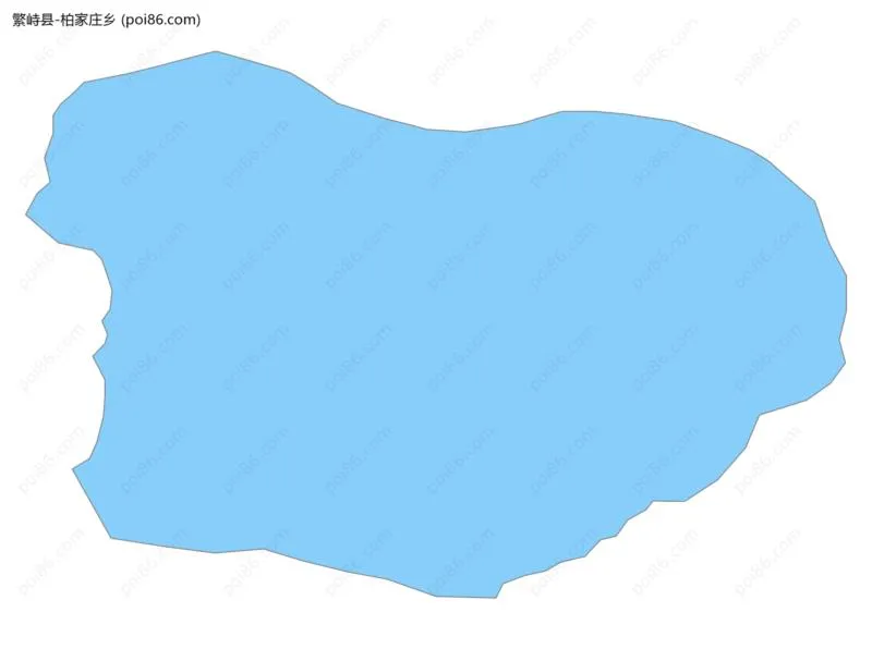 柏家庄乡边界地图