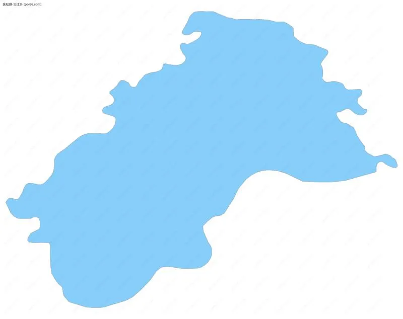 沿江乡边界地图