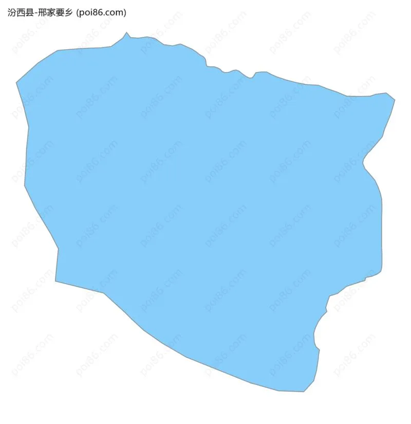 邢家要乡边界地图