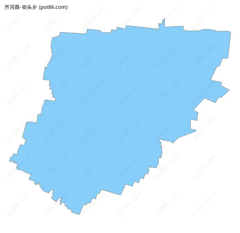 安头乡边界地图