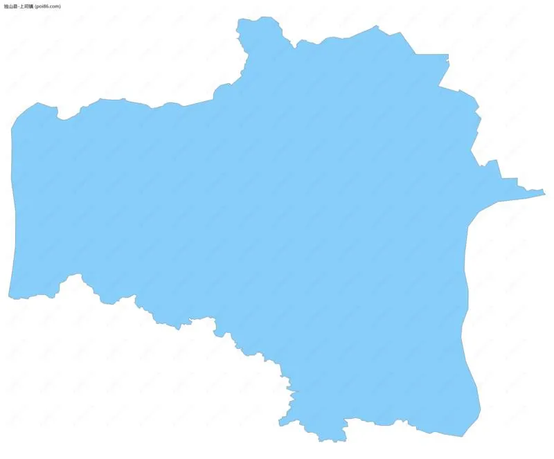 上司镇边界地图