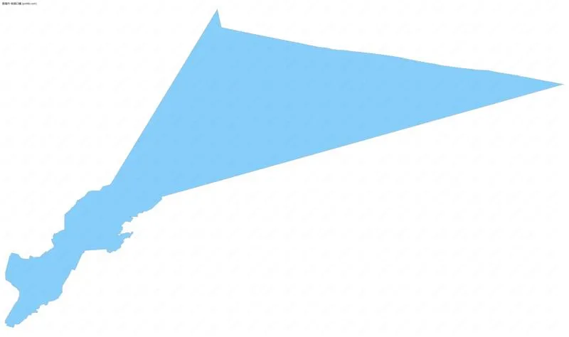 转渠口镇边界地图