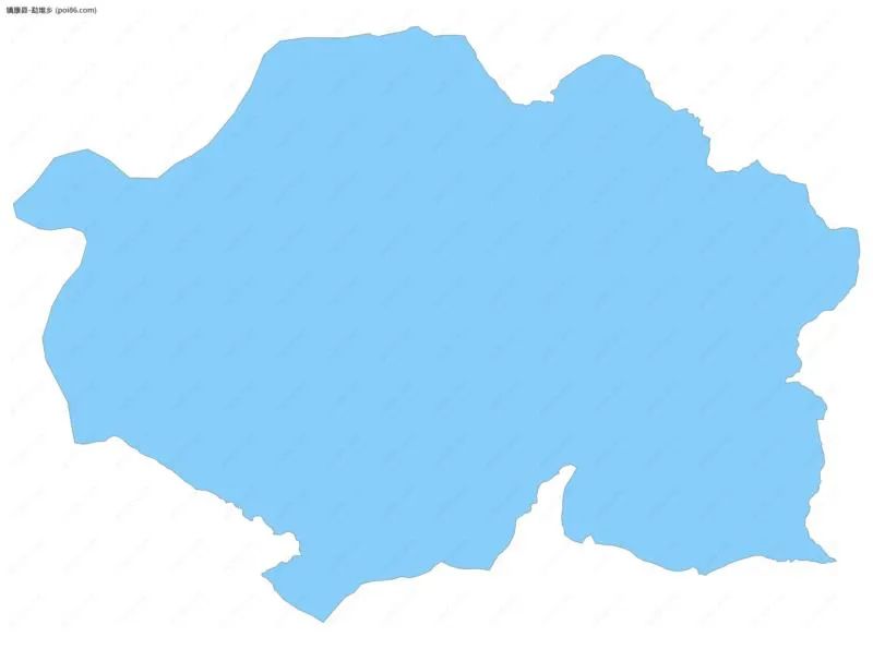 勐堆乡边界地图