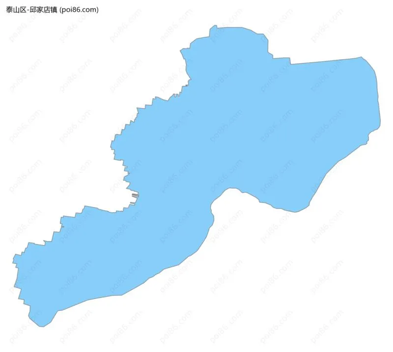 邱家店镇边界地图