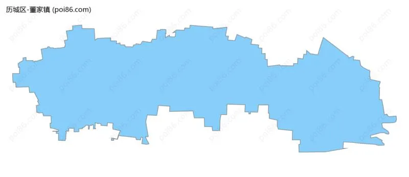 董家镇边界地图