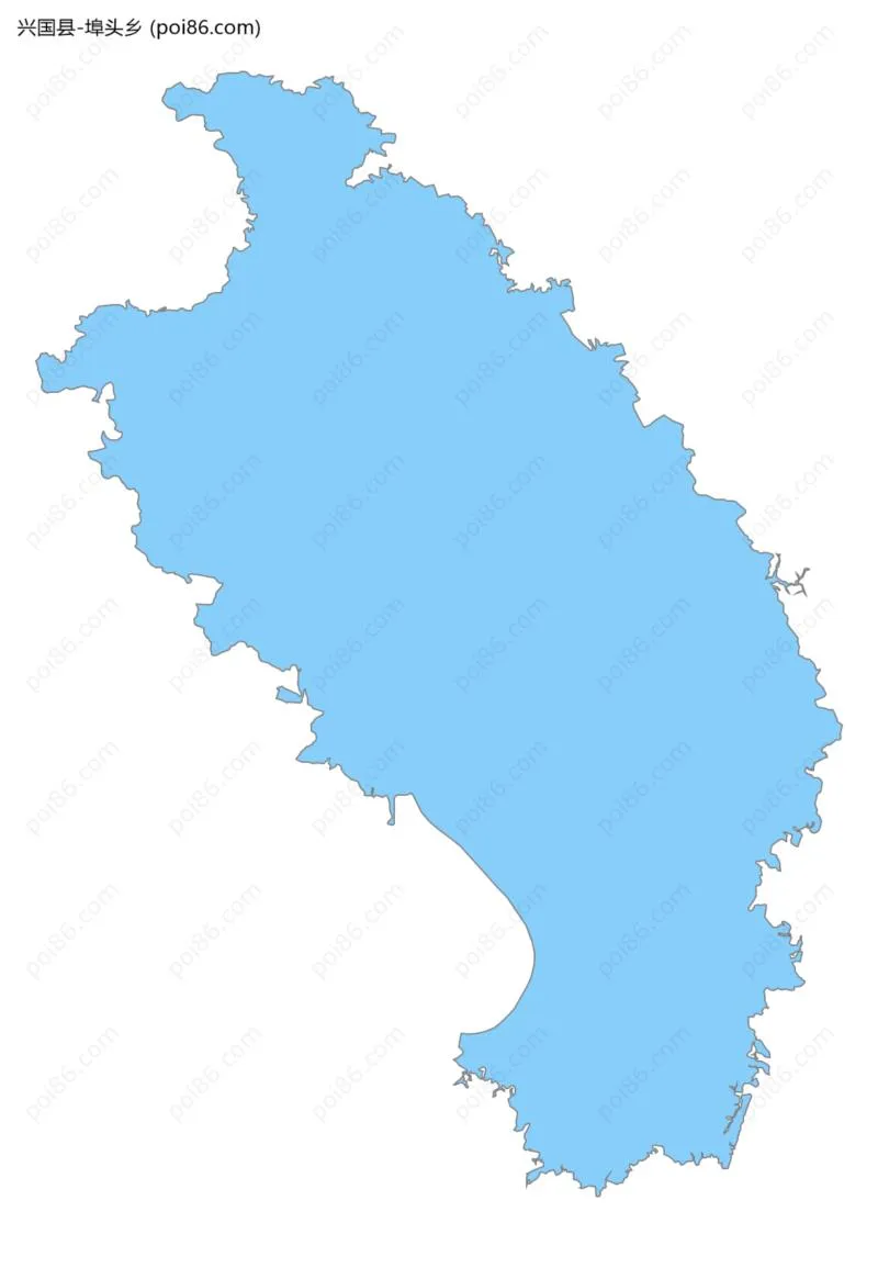 埠头乡边界地图