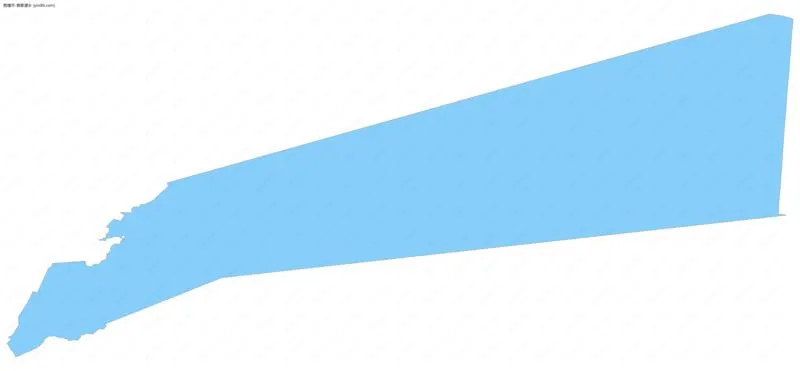 郭家堡乡边界地图