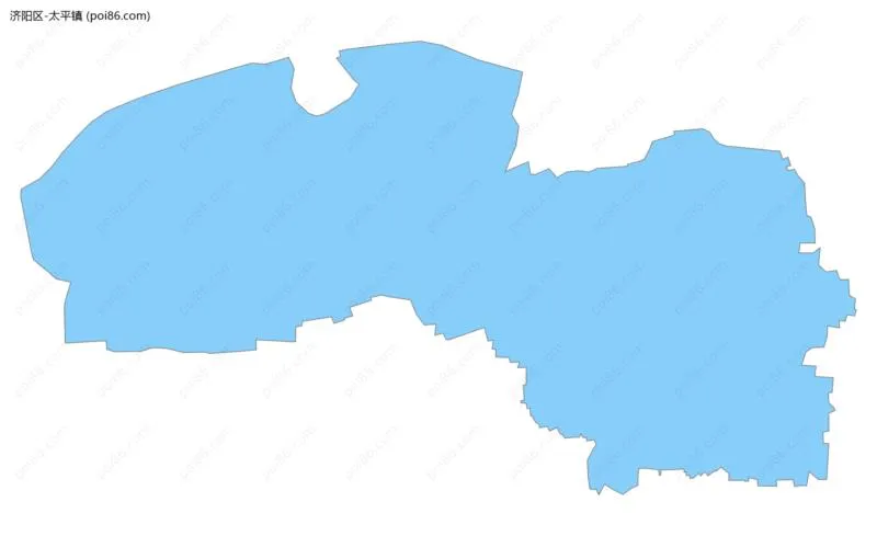 太平镇边界地图