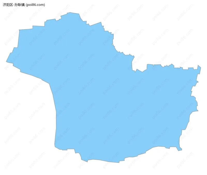 孙耿镇边界地图